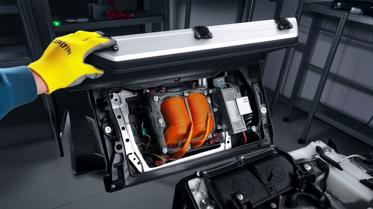 AI concept image: Han DM-p high-voltage power distribution box inspection